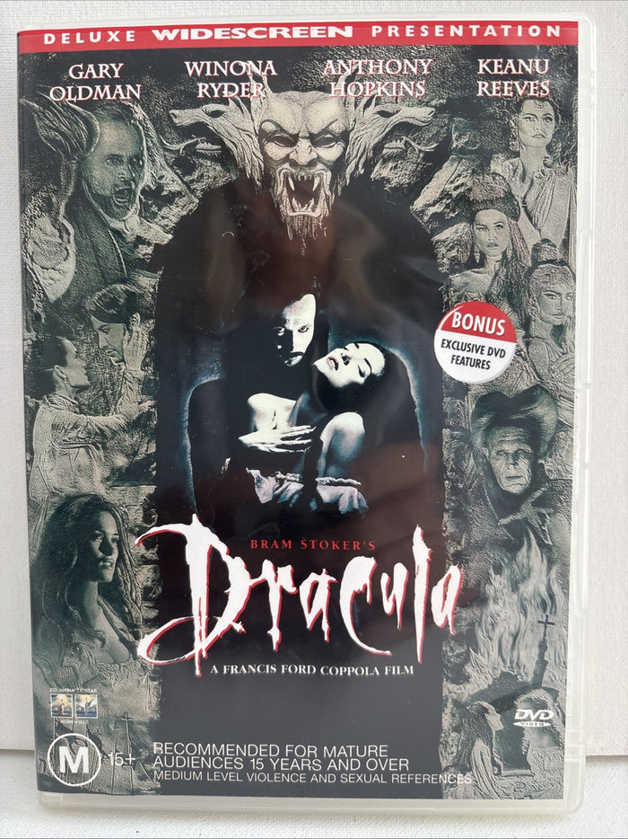 Bram Stoker's Dracula (DVD, 1992) Horror Region 4 | Retro Exchange