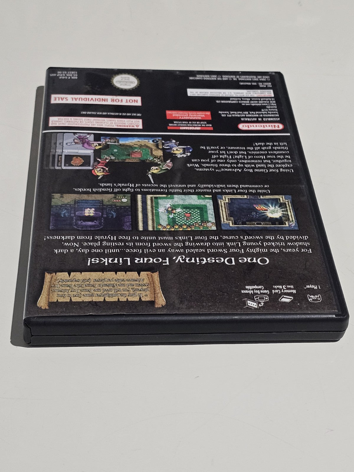 The Legend Of Zelda: Four Swords Adventure | Gamecube | Aus Release | VGC Nintendo Retro Exchange Australia