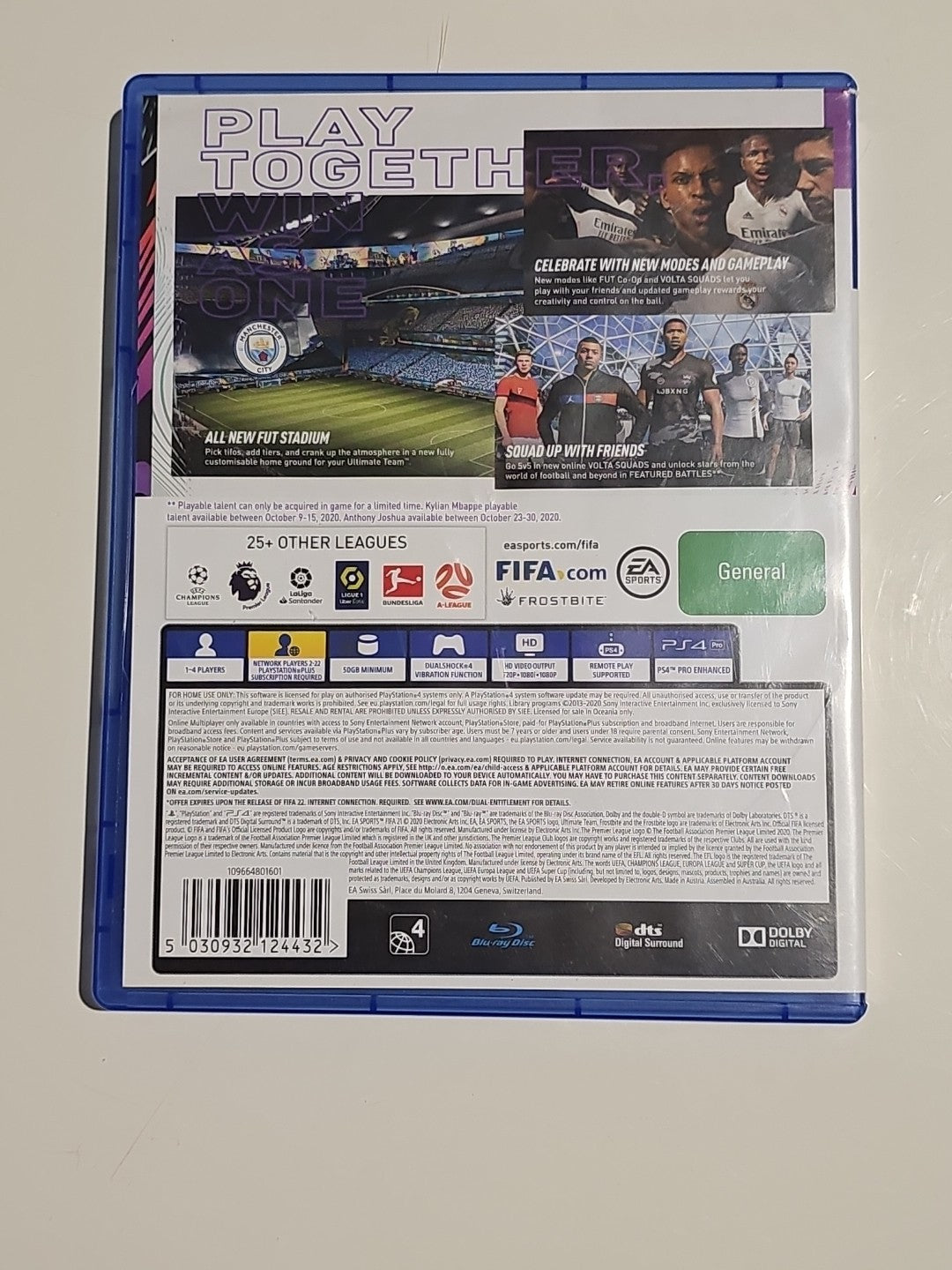 FIFA 21 Sony PlayStation 4 Game PS4 EA Sports Football Region 4 PlayStation 4 PS4 Retro Exchange Australia