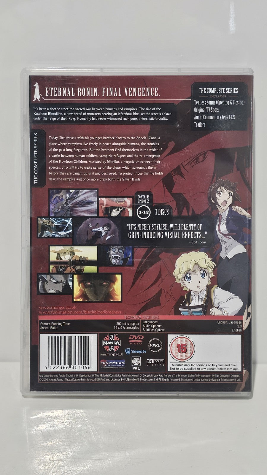 Black Blood Brothers – The Complete Series DVD (3 Disc Set) – Region Free Dvd Box Set Retro Exchange Australia