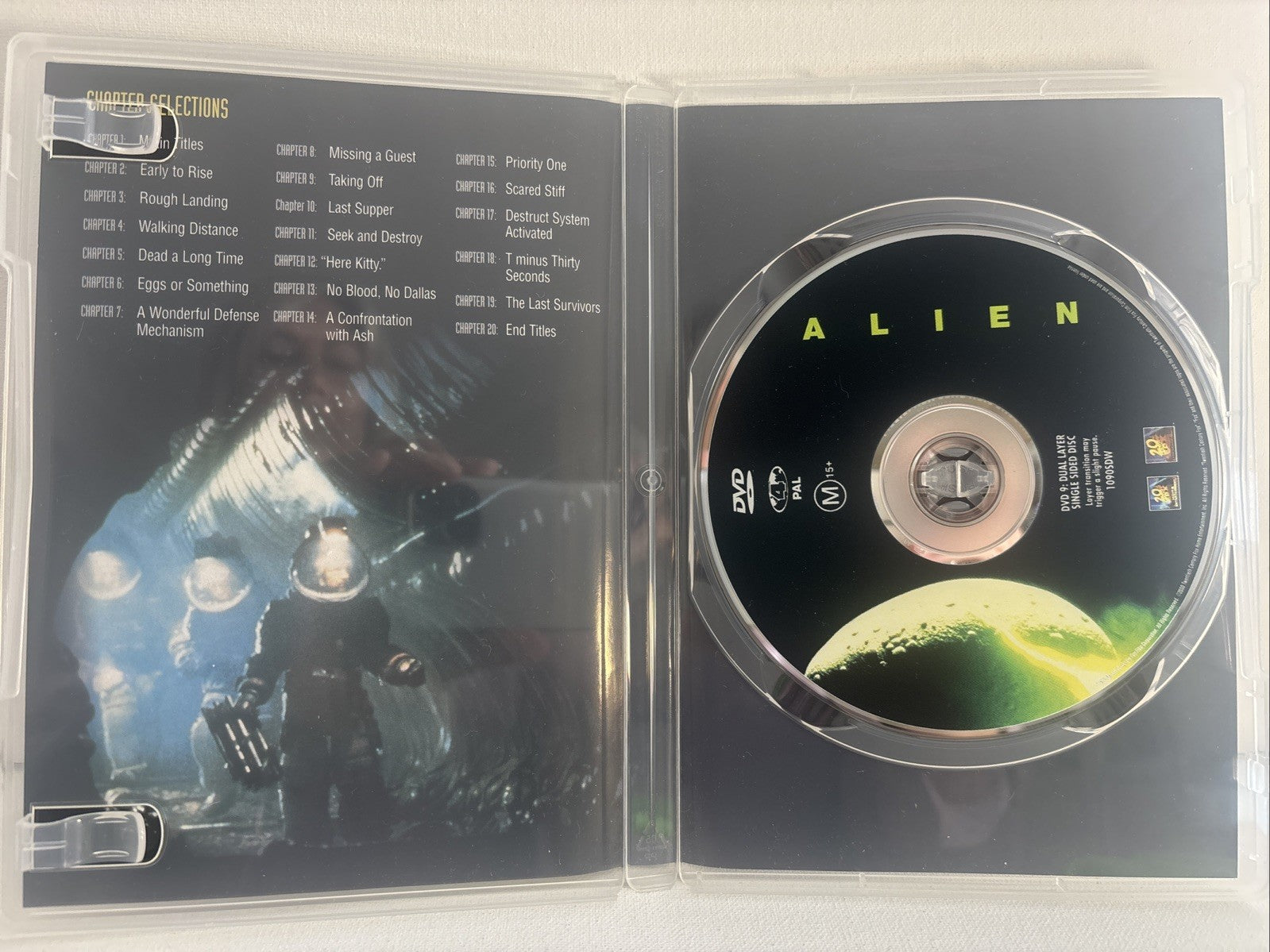 Alien (20th Anniversary Edition, DVD, 1979) Horror Region 4 DVD RetroExchange Australia