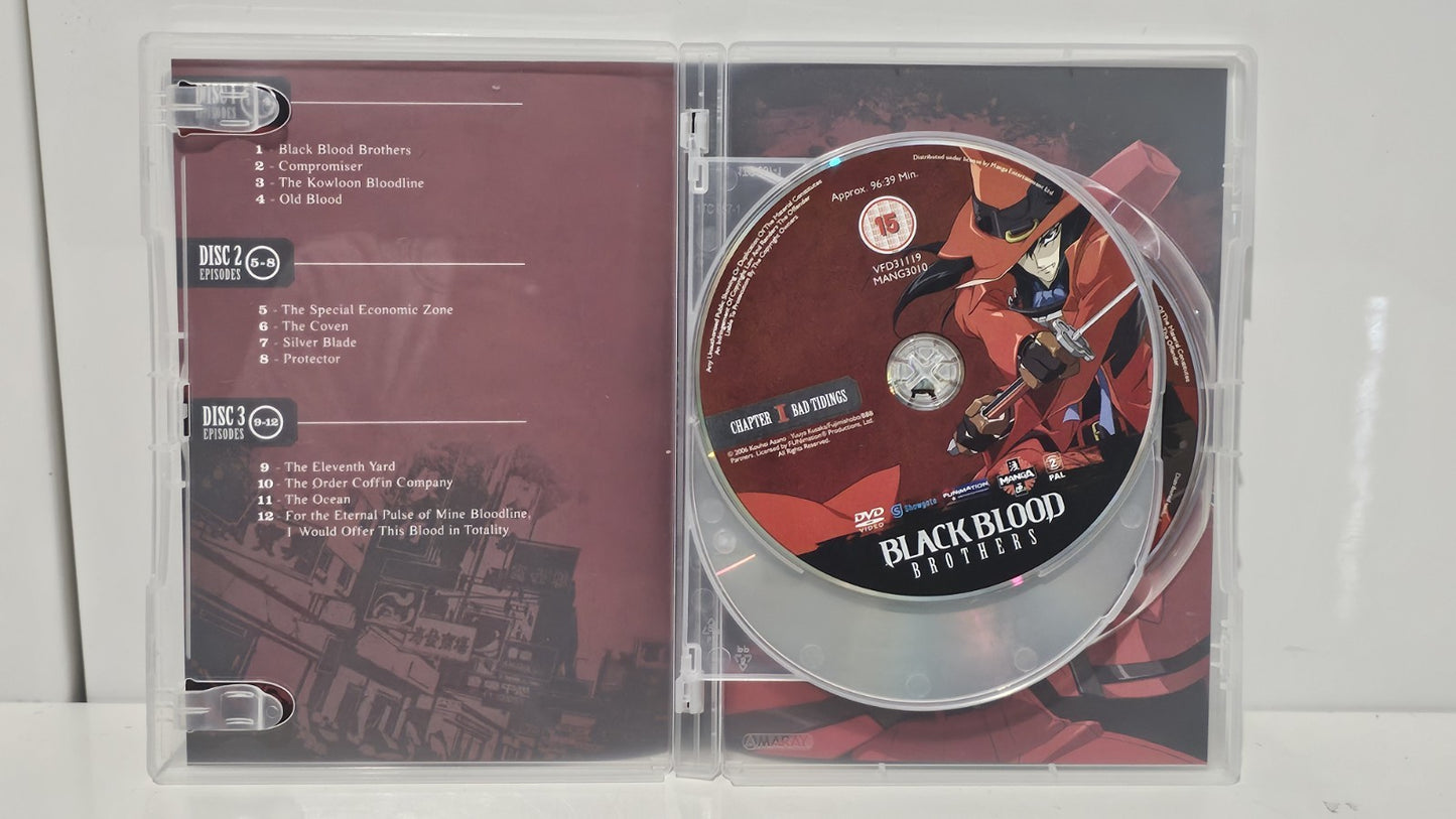 Black Blood Brothers – The Complete Series DVD (3 Disc Set) – Region Free Dvd Box Set Retro Exchange Australia