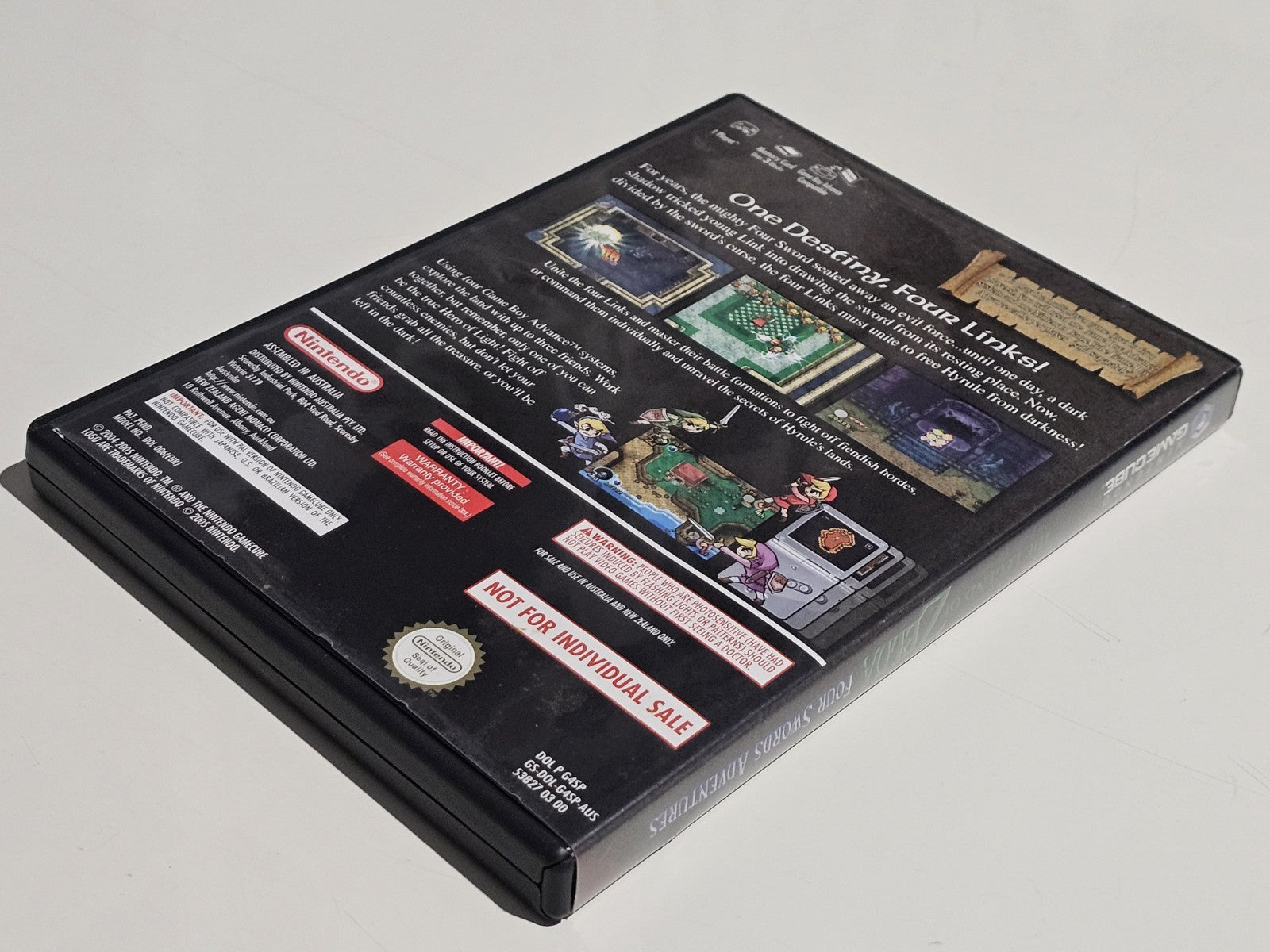 The Legend Of Zelda: Four Swords Adventure | Gamecube | Aus Release | VGC Nintendo Retro Exchange Australia