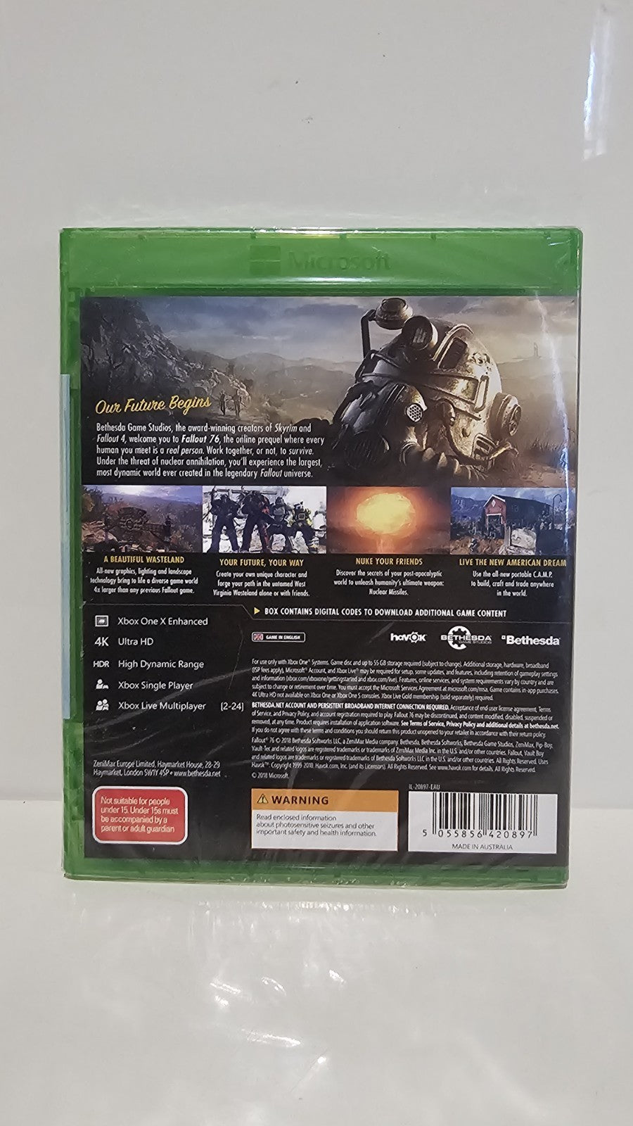 Microsoift Xbox One Game - Fallout 76 | PAL Retro Exchange Australia