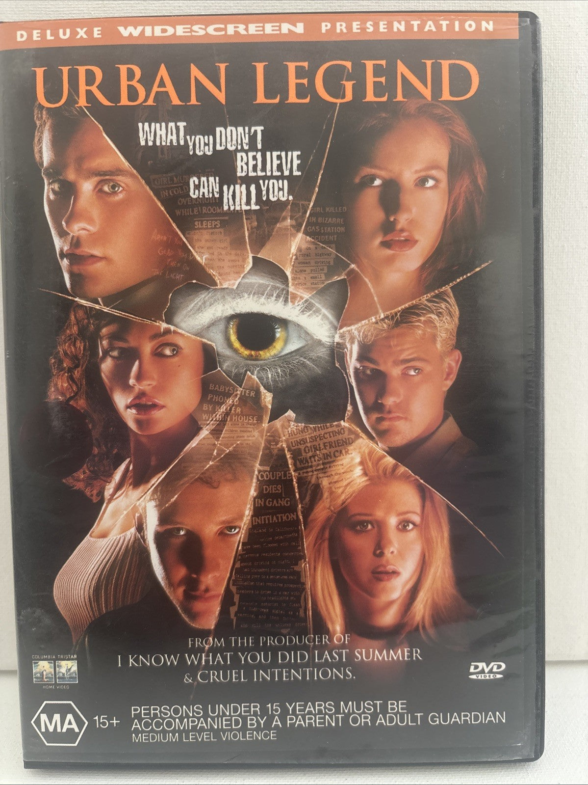 Urban Legend (DVD, 1998) Horror Region 4 DVD RetroExchange Australia