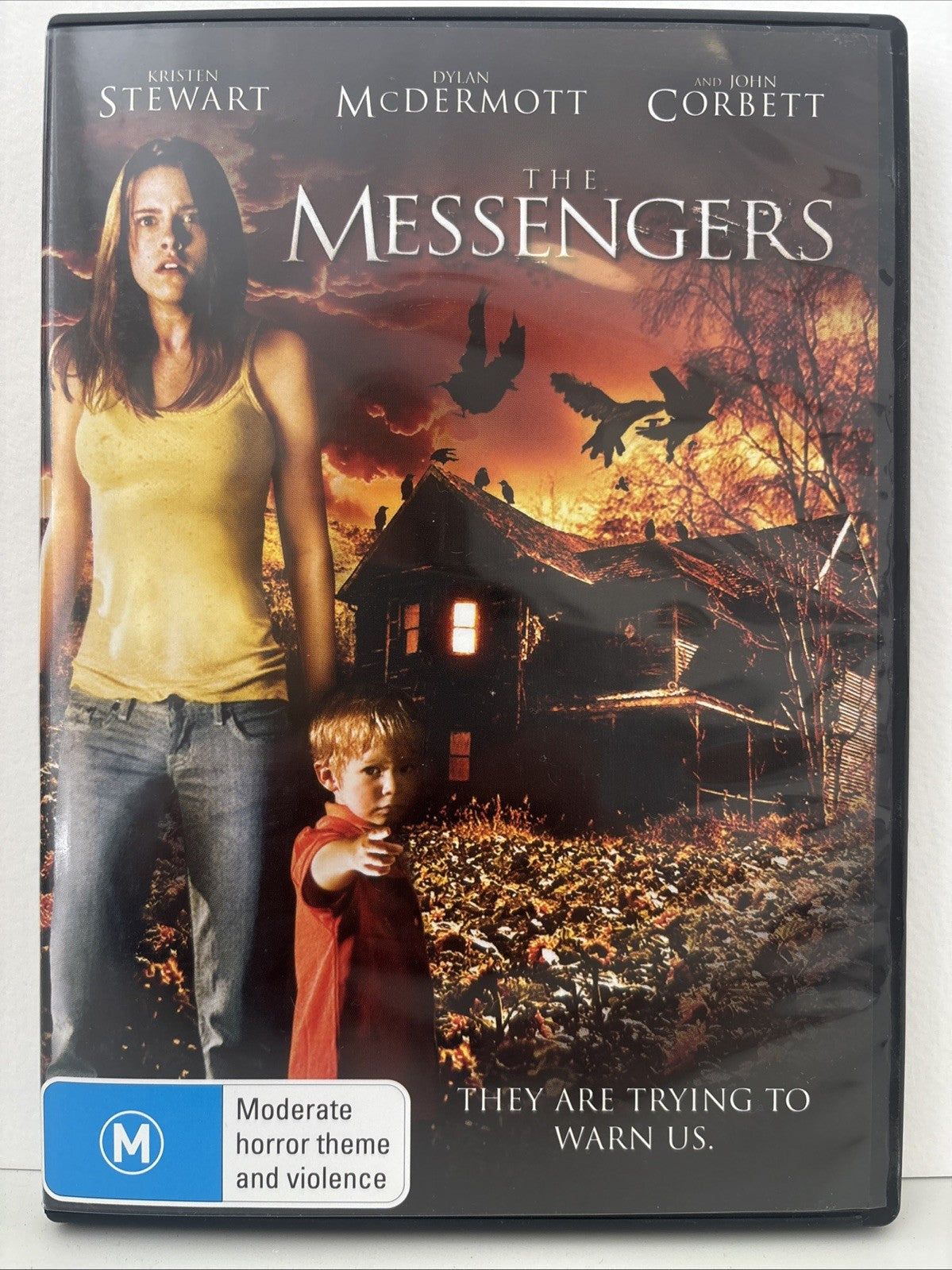 The Messengers - DVD Horror -Kristen Scott Dylan McDermott John Corbett Region4 Retro Exchange Australia
