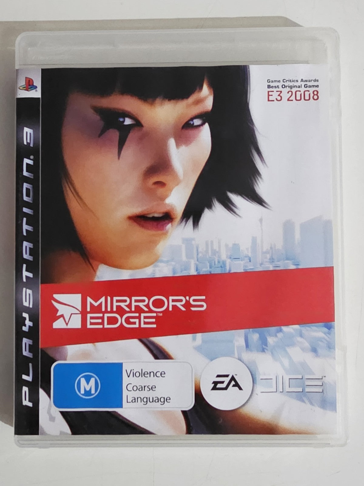 Mint Disc Playstation 3 Ps3 Mirror's Edge - Inc Manual Game Retro Exchange Australia