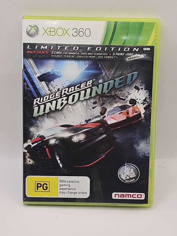 Ridge Racer Unbounded Limited Edition PS3 PlayStation 3 Complete With Manual | Retro Exchange