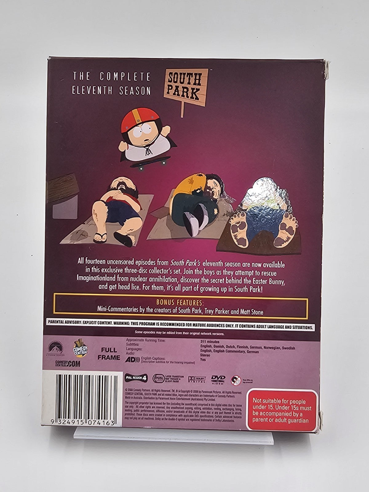 South Park : Season 11 (3 Disc DVD Set Region 4, 2006) DVD RetroExchange Australia