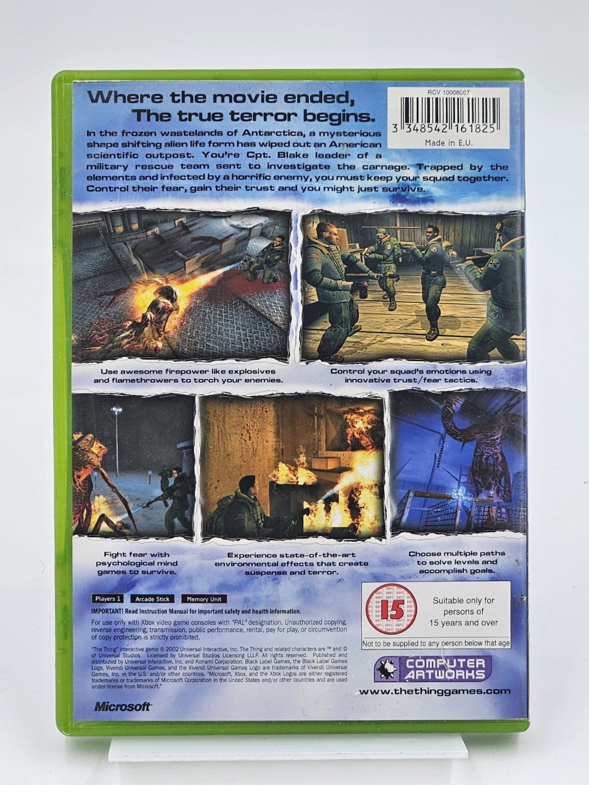 The Thing | Microsoft Original Xbox | PAL (No Manual) Xbox RetroExchange Australia