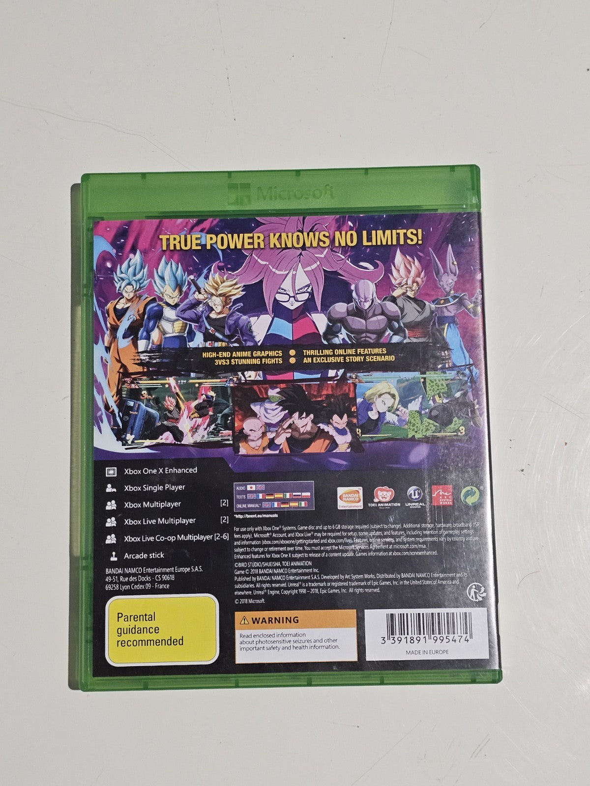 Dragon Ball FighterZ | Microsoft Xbox One Game | PAL Retro Exchange Australia