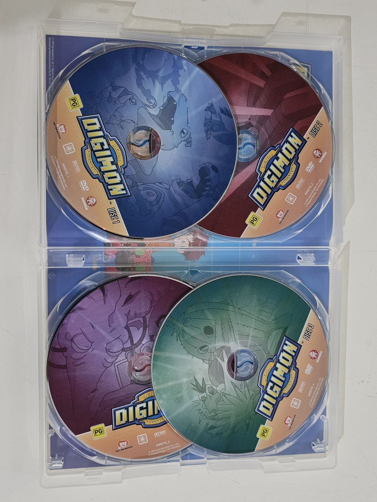 Digimon - Digital Monsters: Collection 1: Eps 1-27 (DVD, 2011, 4-Disc Set) Dvd Box Set Retro Exchange Australia