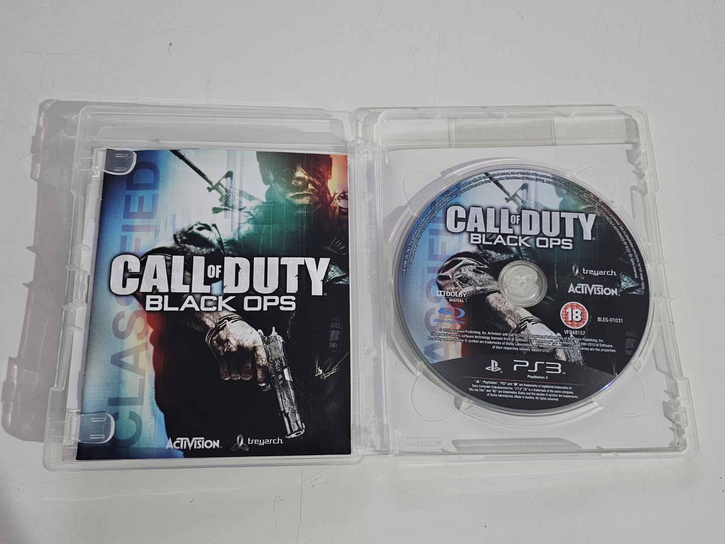 Call Of Duty Black Ops - PS3 PlayStation 3 With Manual PlayStation 3 PS3 Game Retro Exchange Australia