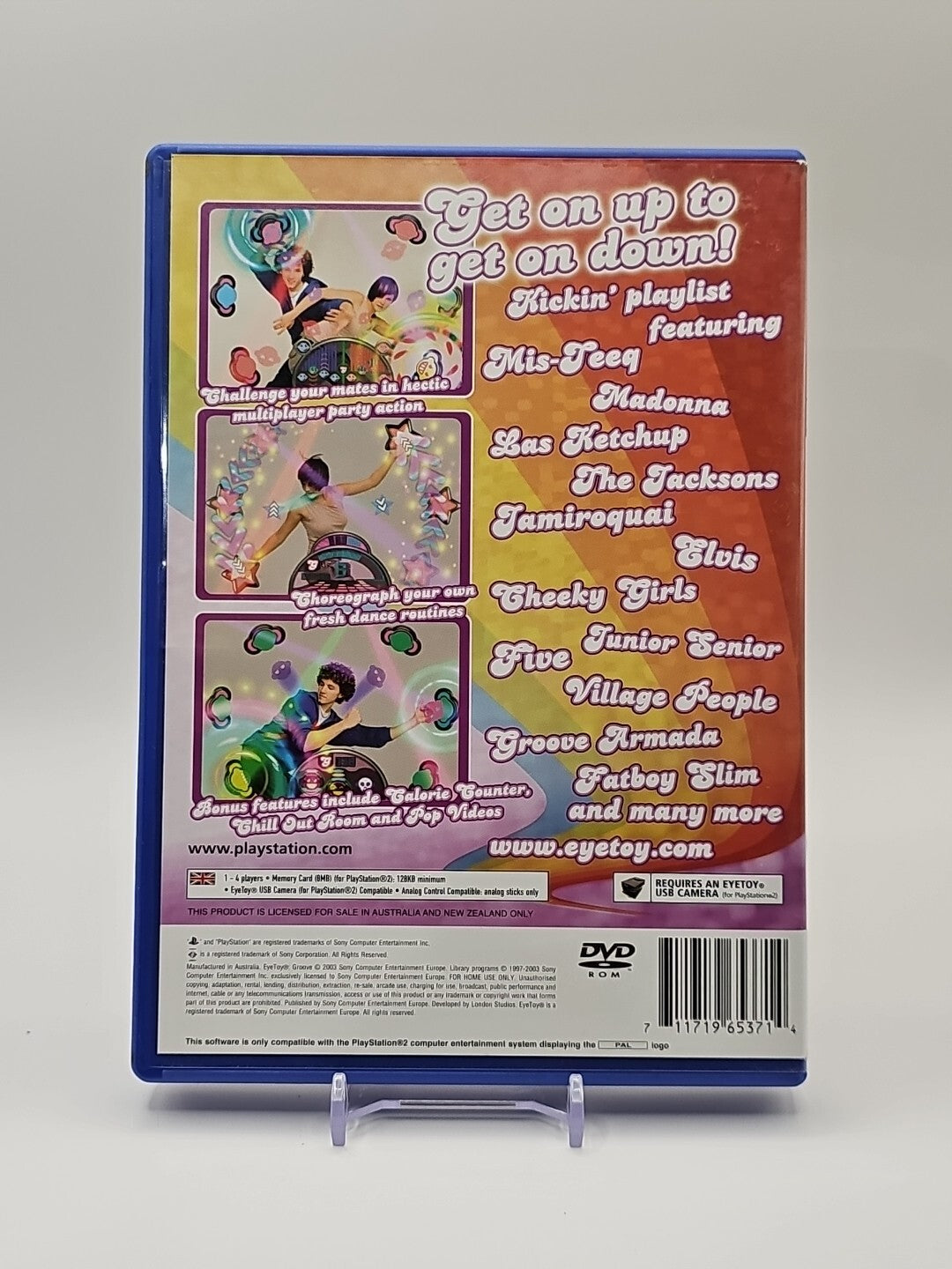 PS2 EyeToy: Groove Pal PlayStation 2 PS2 Game Retro Exchange Australia