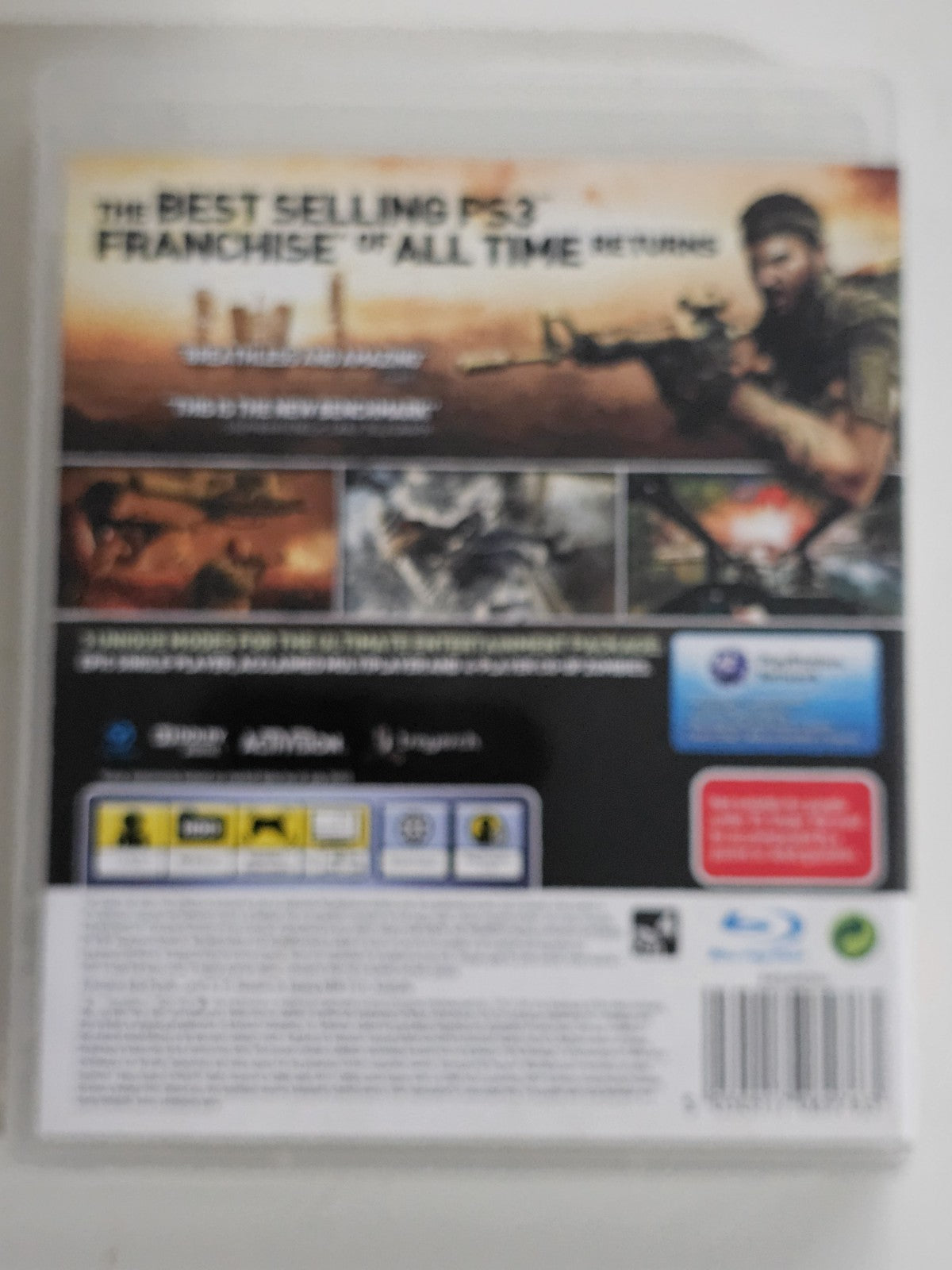 Call of Duty Black Ops - PlayStation 3 / PS3 game No Manual PlayStation 3 PS3 Retro Exchange Australia
