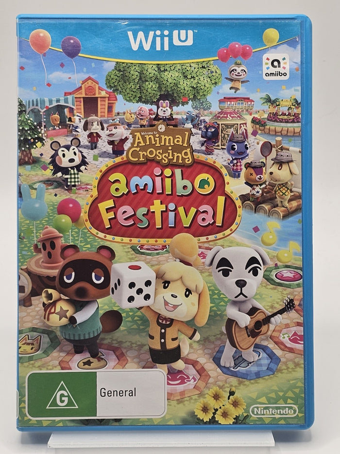 Animal Crossing Amiibo Festival Wii U Game PAL AUS Complete Tested | Retro Exchange