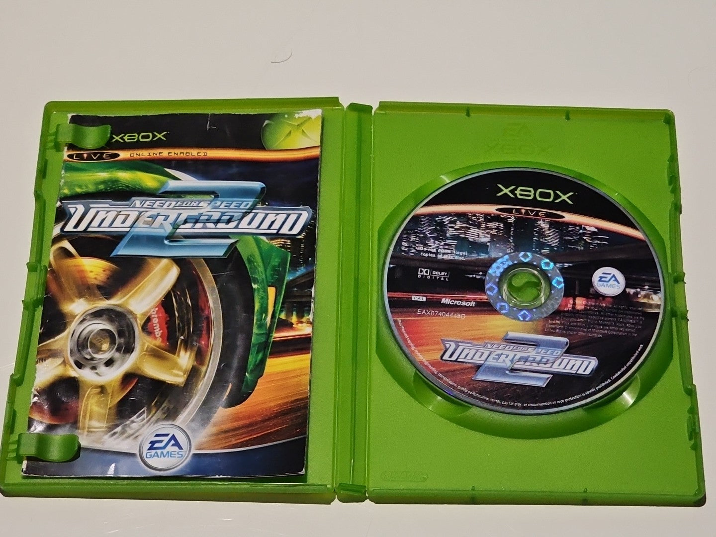 Need for Speed Underground 2 XBOX Original PAL *Complete* Original Xbox Game Retro Exchange Australia