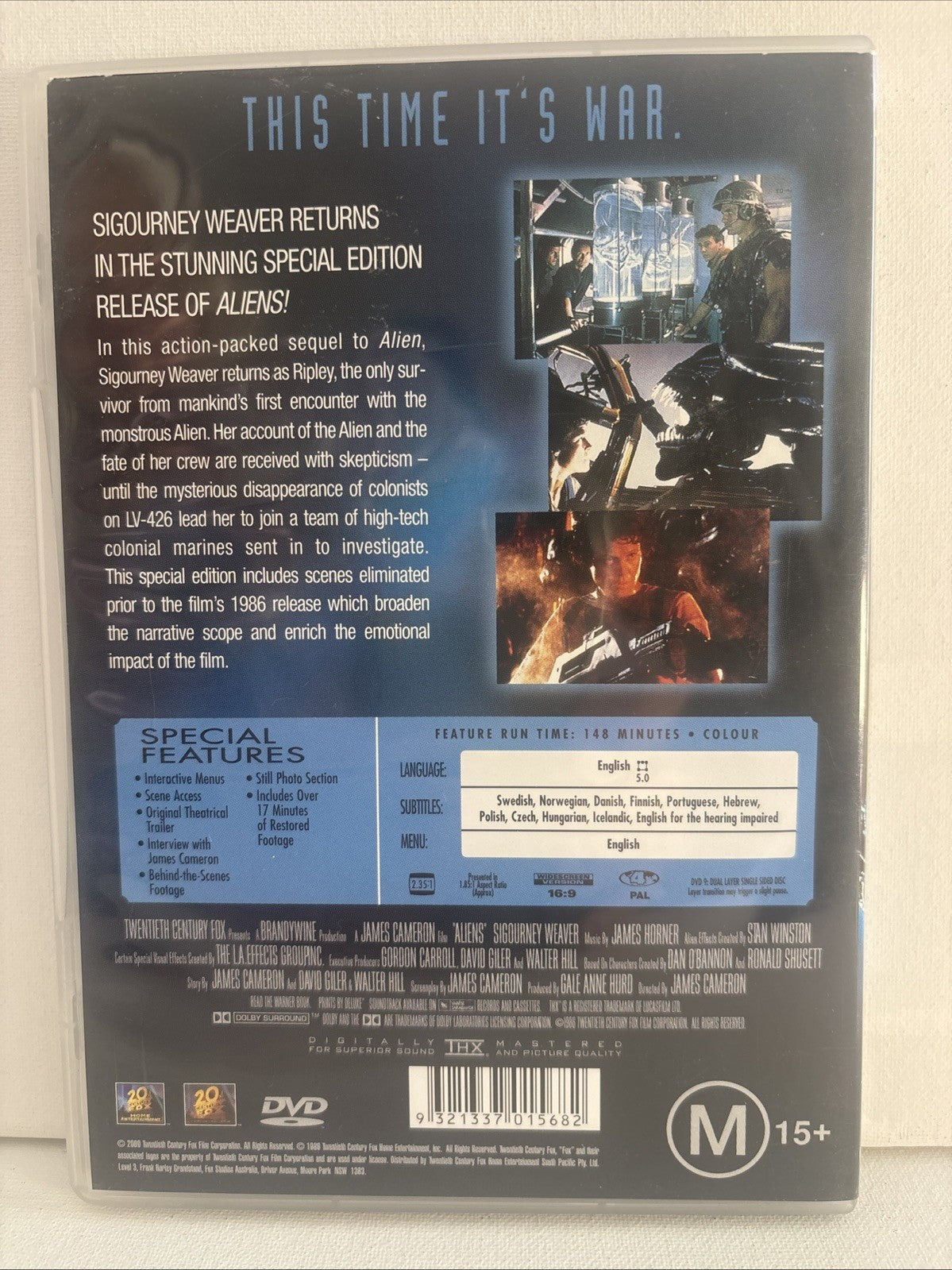 Aliens (Special Edition, DVD, 1986) Horror Region 4 DVD RetroExchange Australia