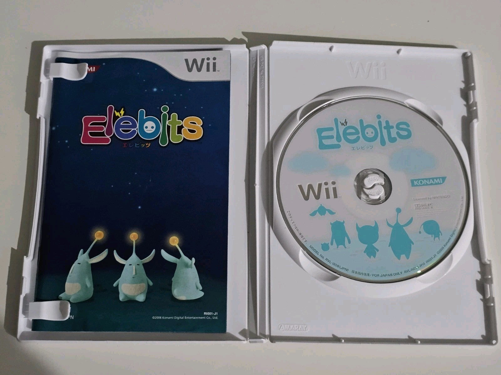 Nintendo Wii Elebits 2006 Konami Japan Game Import Retro Exchange Australia