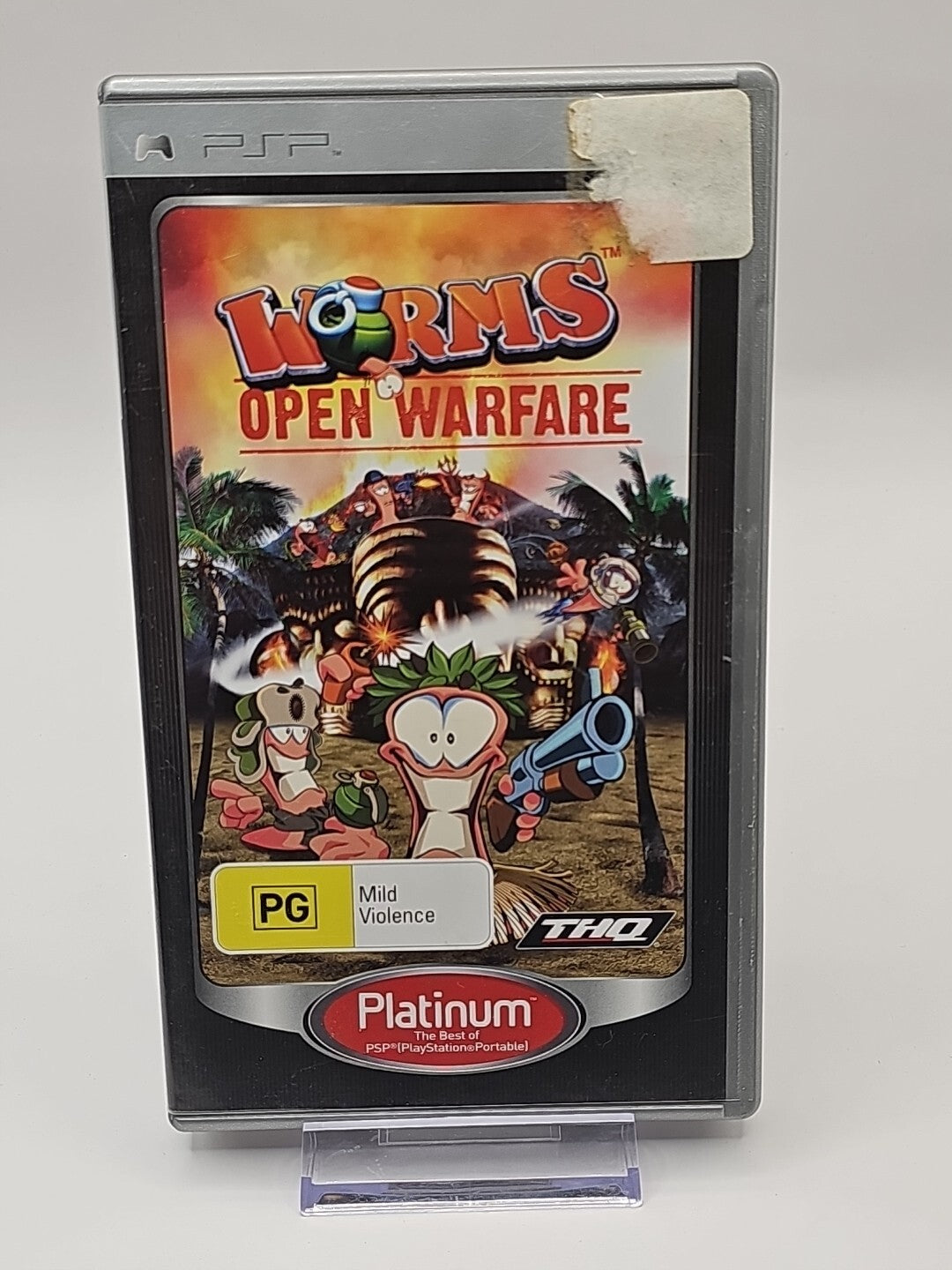 Worms Open Warfare | Sony PlayStation PSP Portable Video Game No Manual Retro Exchange Australia
