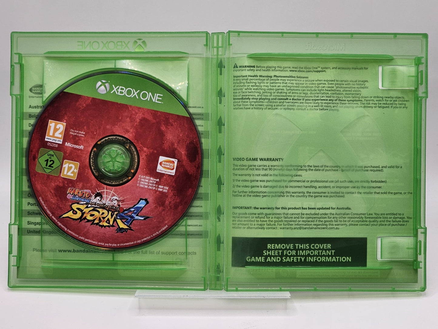 Naruto Shippuden: Ultimate Ninja Storm 4 Xbox One Game Xbox RetroExchange Australia