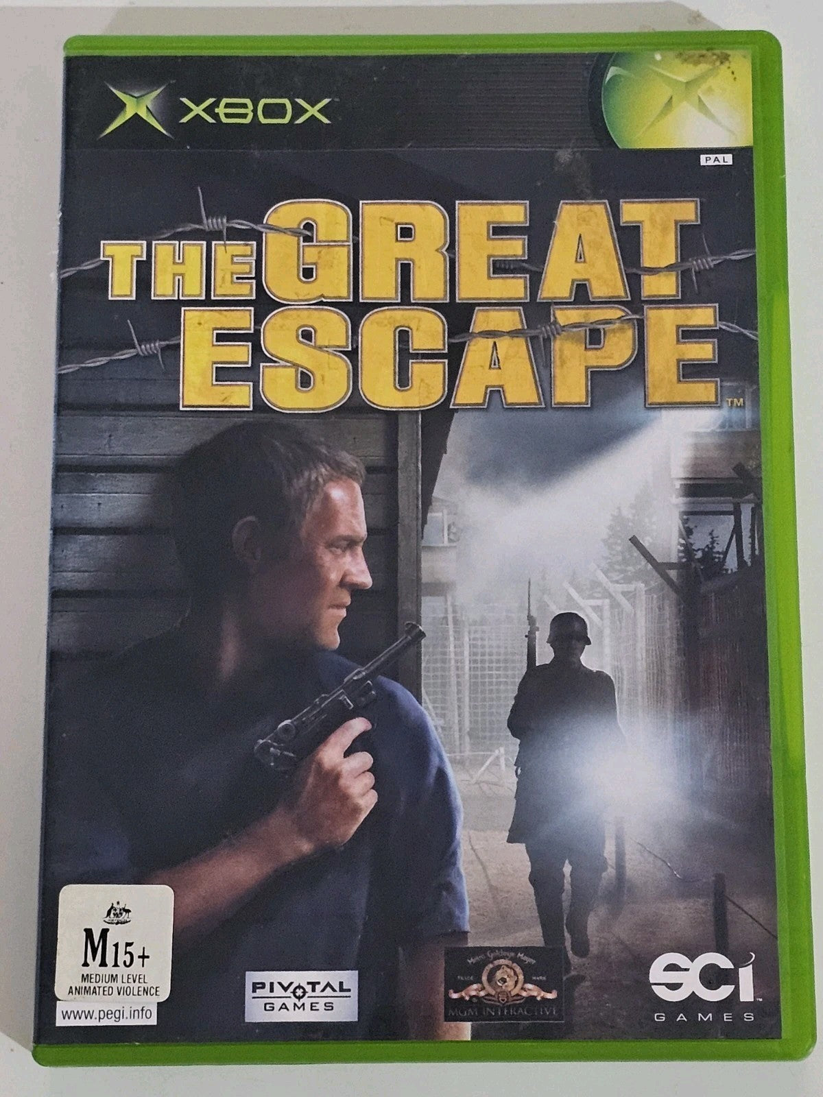 The Great Escape XBOX Game (w/ Manual - Tested) Original Xbox Retro Exchange Australia
