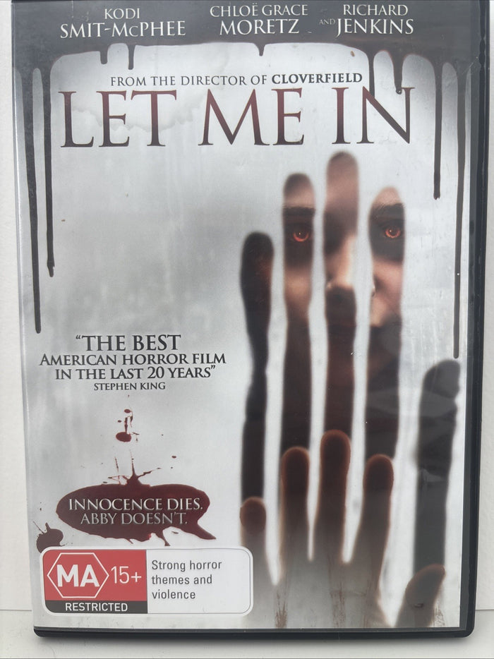 Let Me in- DVD Horror - Kodi Smit-McPhee Chloe Grace Moretz and Richard Jenkins | Retro Exchange