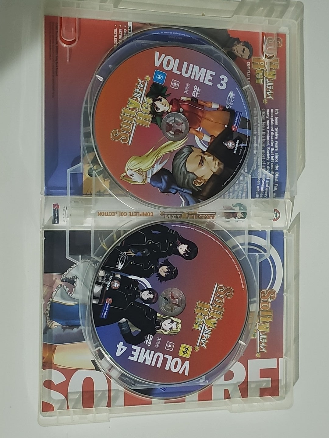 Solty Rei - Complete Collection DVD 6 Disc Set Volumes 1-6 Region 4 Dvd Box Set Retro Exchange Australia