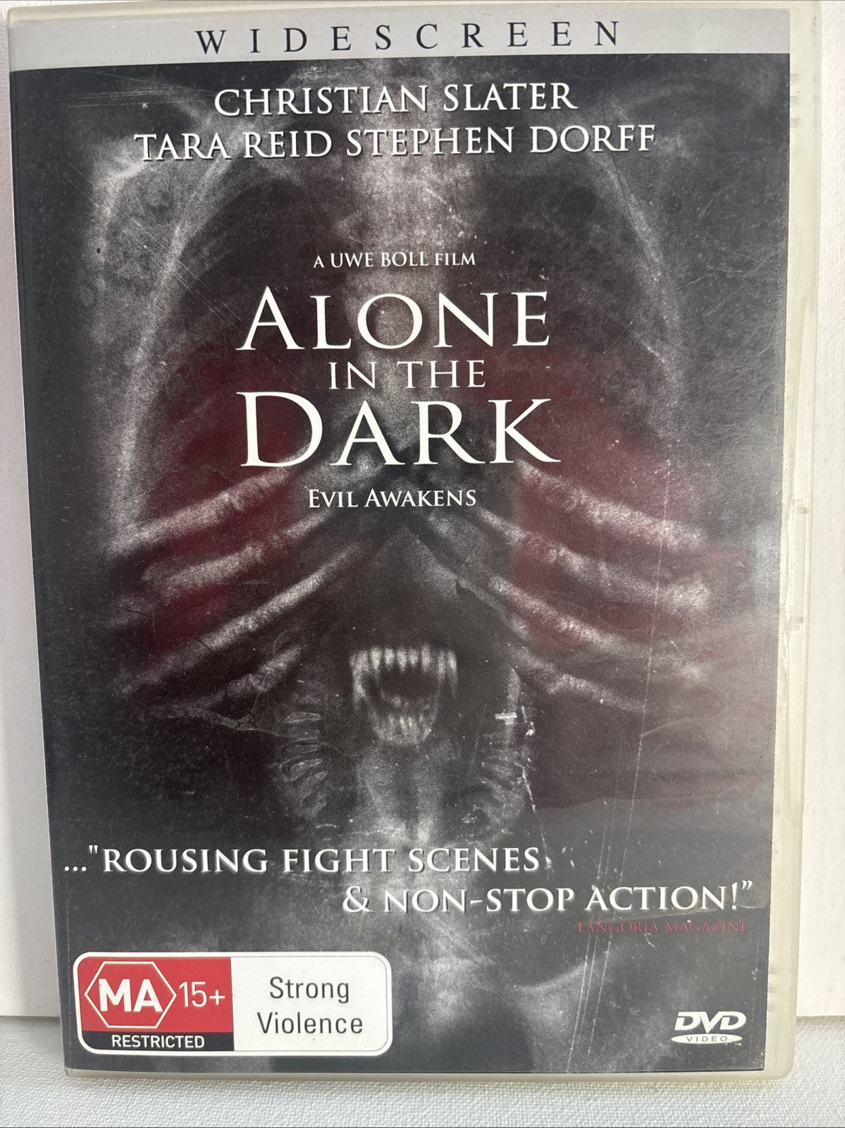 Alone in the Dark (DVD, 2004) Horror Region 4 Retro Exchange Australia