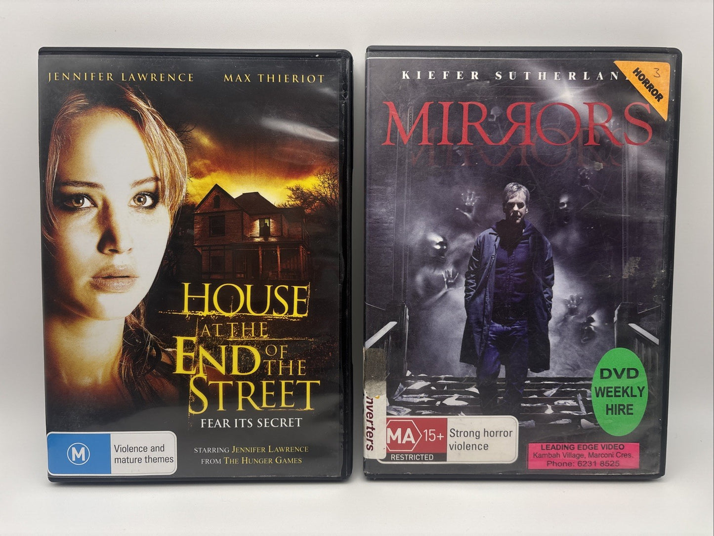 Horror DVD Bundle: The Village, Ring Carriers, Mirrors & House At End Of Street DVD RetroExchange Australia