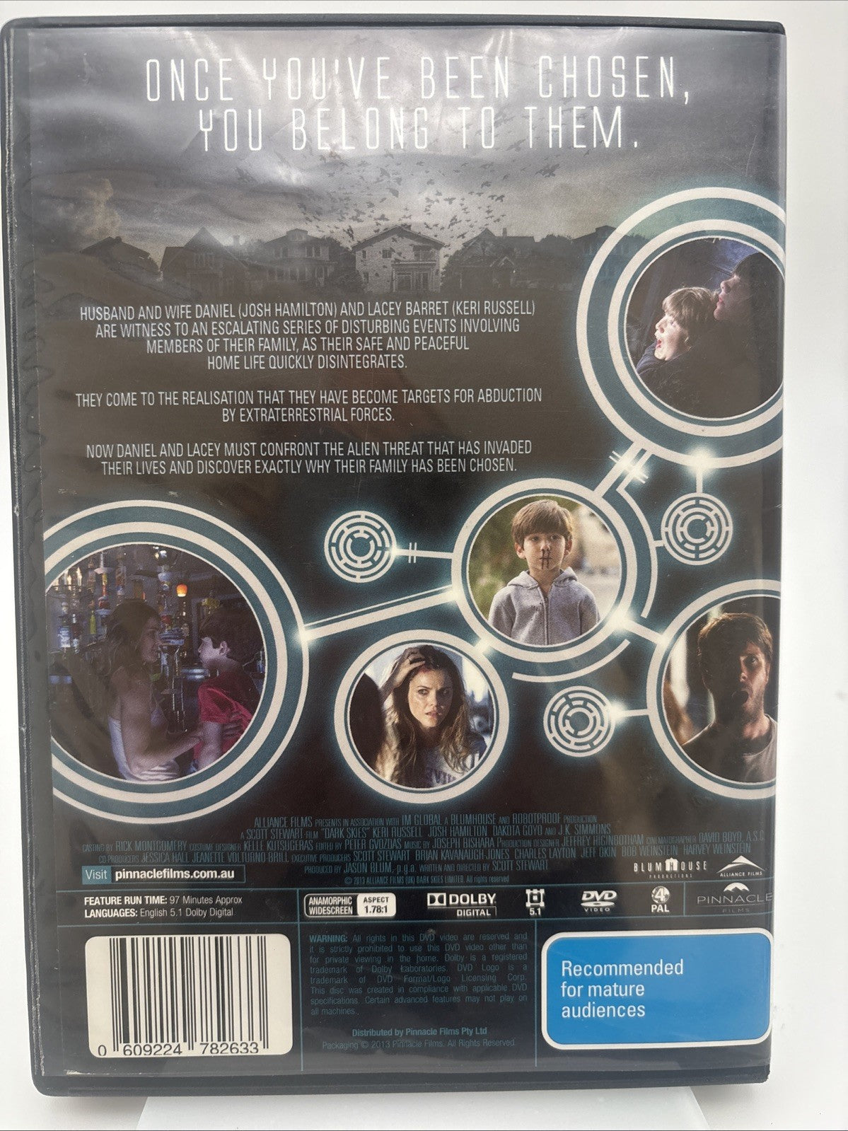 Dark Skies (DVD, 2013) Horror Region 4 DVD RetroExchange Australia