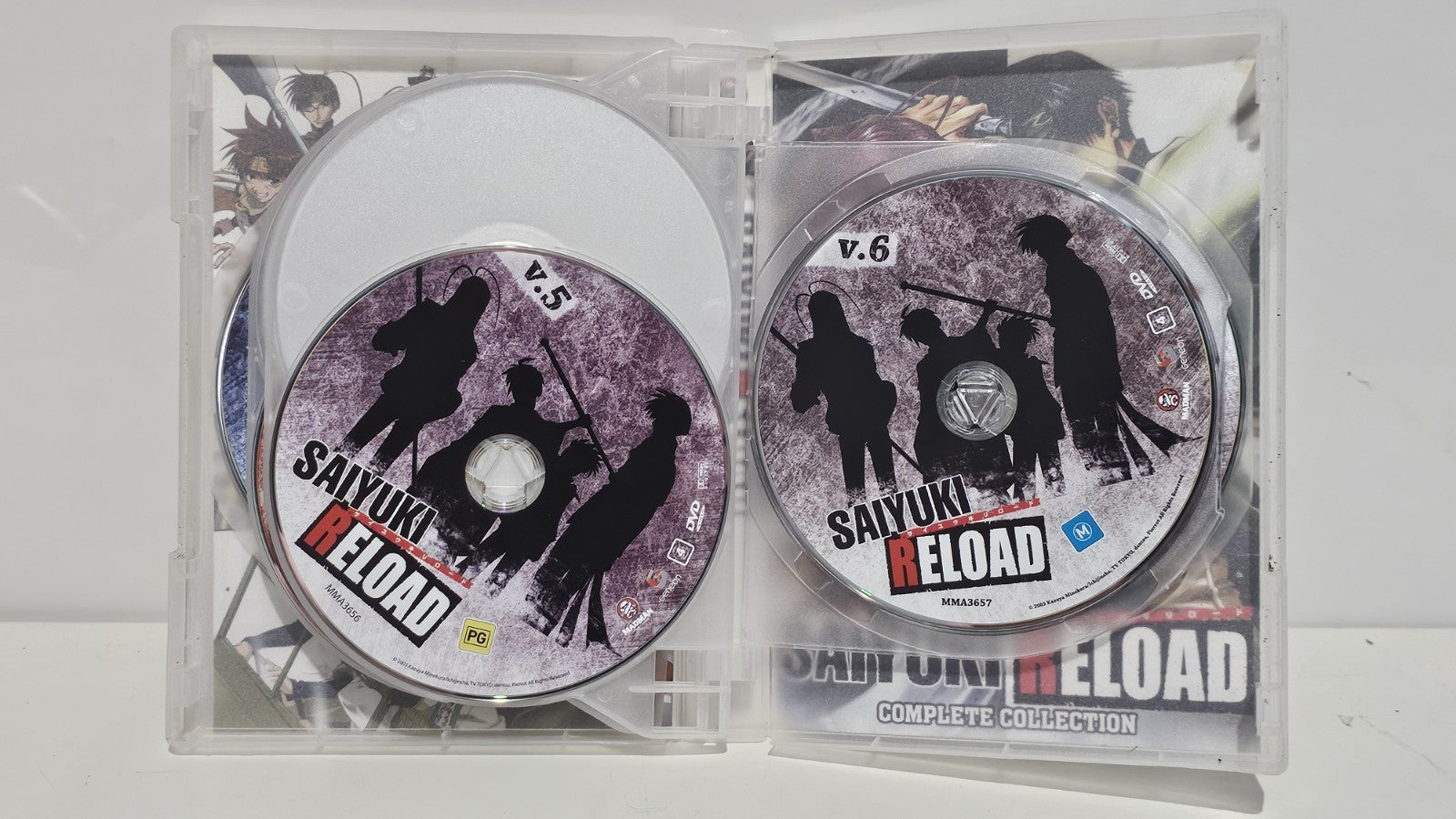 Sayuki Reload Complete Collection 7 Disc Set, 2003 Dvd Retro Exchange Australia
