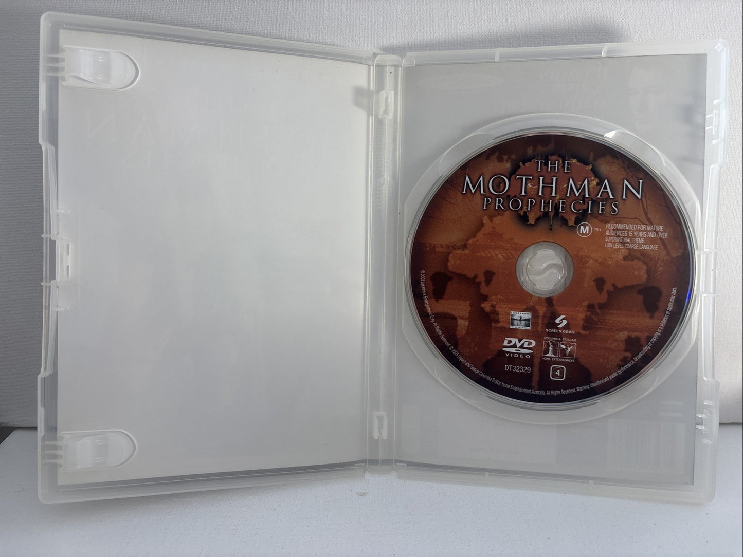 The Mothman Prophecies (DVD, 2002) Horror Region 4 DVD RetroExchange Australia