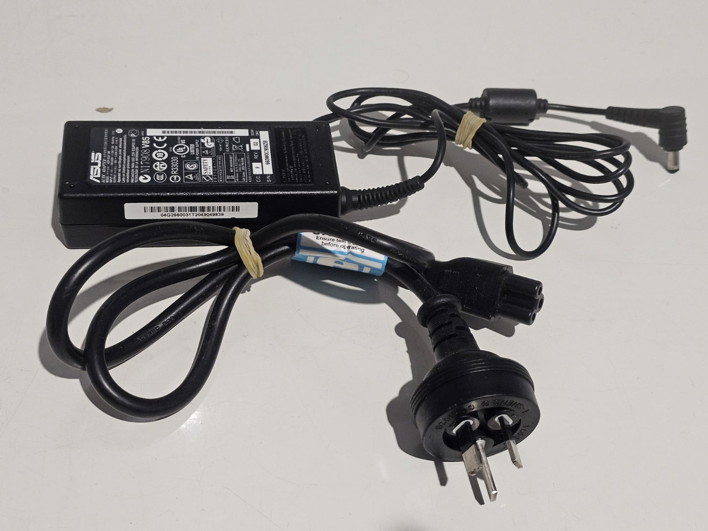 ASUS 65W Laptop Charger AC/DC Adapter – ADP-65JH BB – Genuine 19V 3.42A 65W Retro Exchange Australia