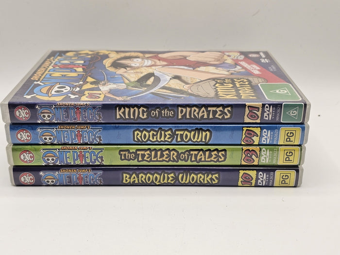 One Piece Bundle - Episodes 1,3,9,10 Shonen Jump's | Retro Exchange