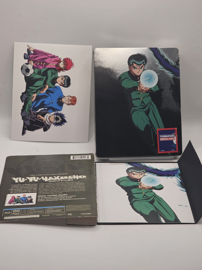 Yu Yu Hakusho Ghost Files Season 1 Limited Edition Steelbook Blu-ray Region A+B | Retro Exchange