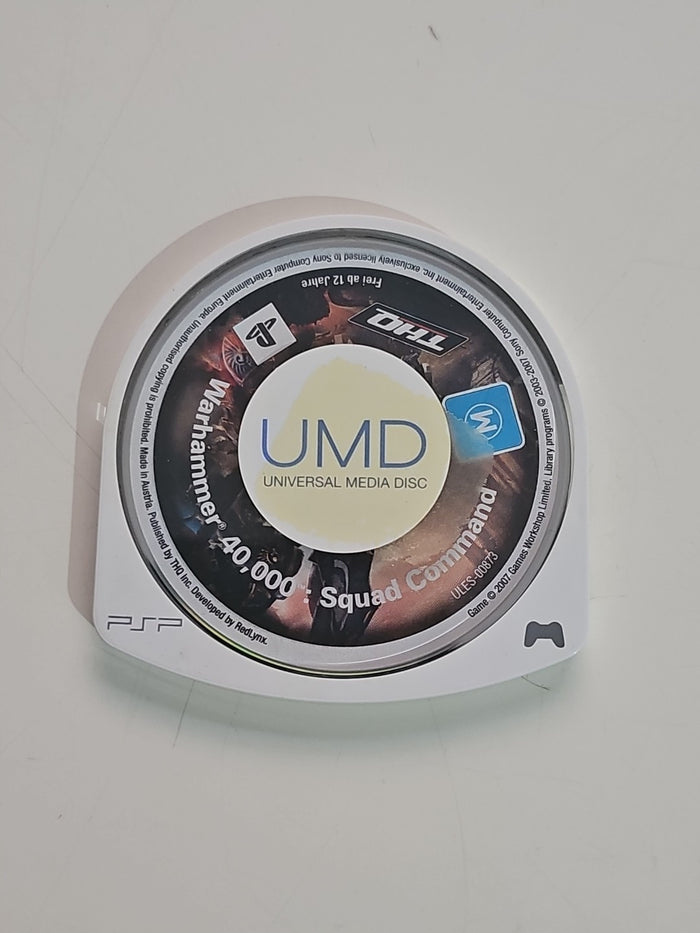 Warhammer 40,000 Squad Command - Sony Psp Pal Original Disc Only | Retro Exchange