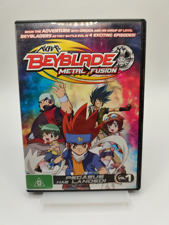 Beyblade Pegasus Has Landed Vol 1 (DVD 2003) TV Series Animation Anime Action | Retro Exchange