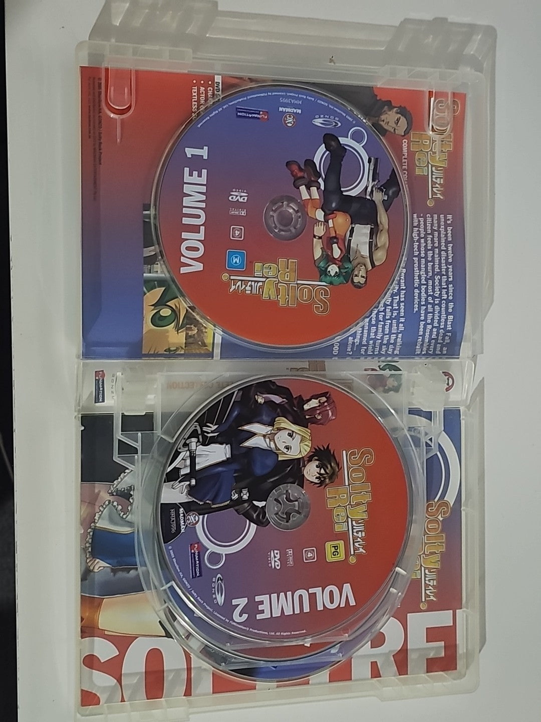 Solty Rei - Complete Collection DVD 6 Disc Set Volumes 1-6 Region 4 Dvd Box Set Retro Exchange Australia