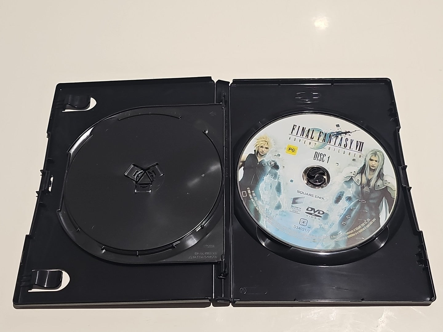 Final Fantasy VII 7: Advent Children PAL DVD Region 4 (2-Discs) 2006. Dvd Box Set Retro Exchange Australia