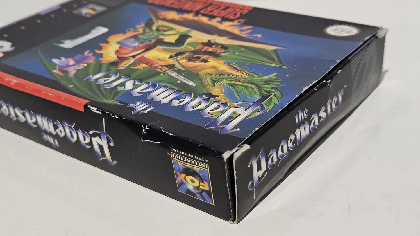Super Nintendo Game - The Pagemaster (Complete In Box) US Version (No Manual) Retro Exchange Australia