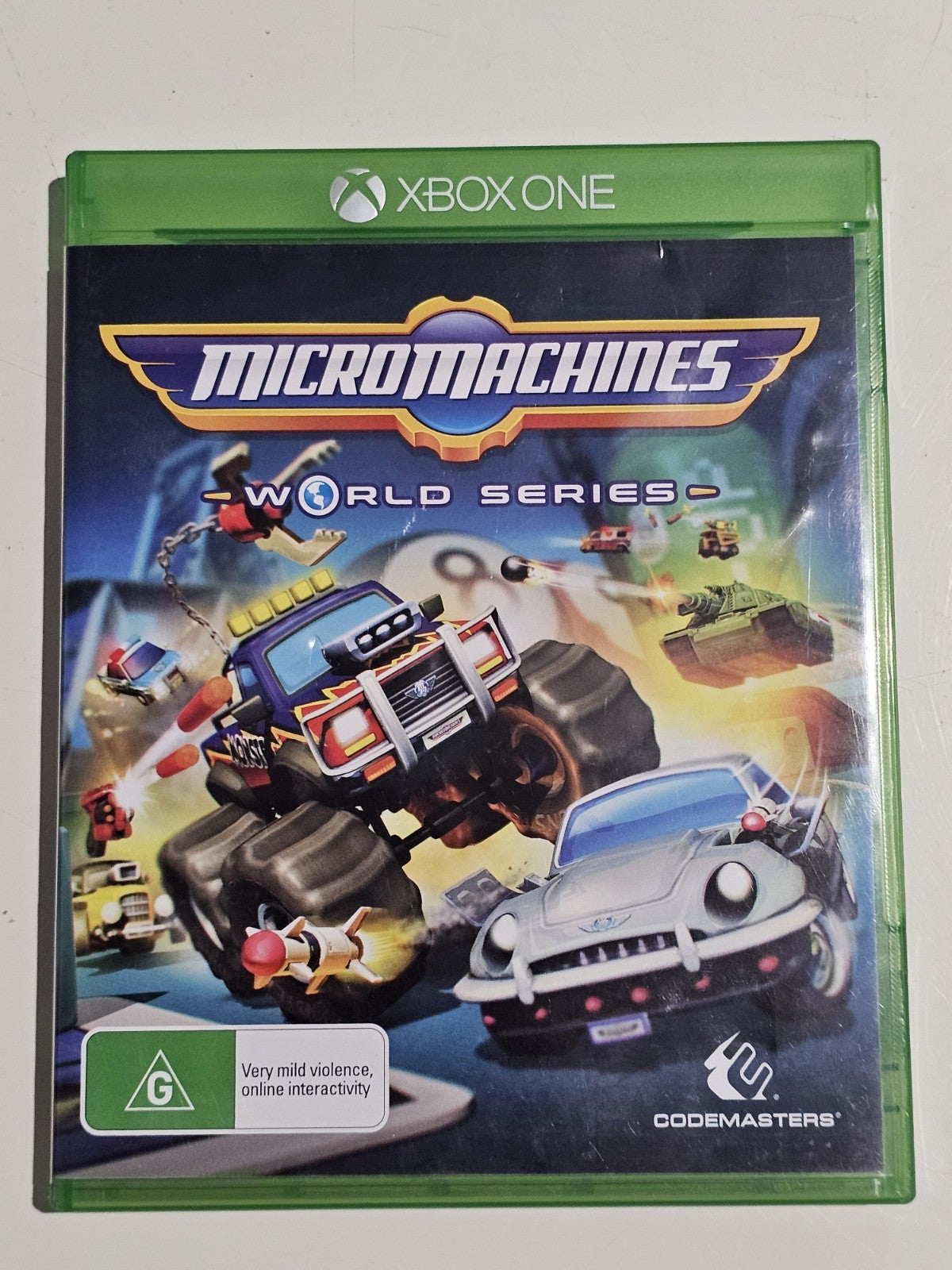 Micro Machines - World Series | XBOX One | Good Condition Game Retro Exchange Australia