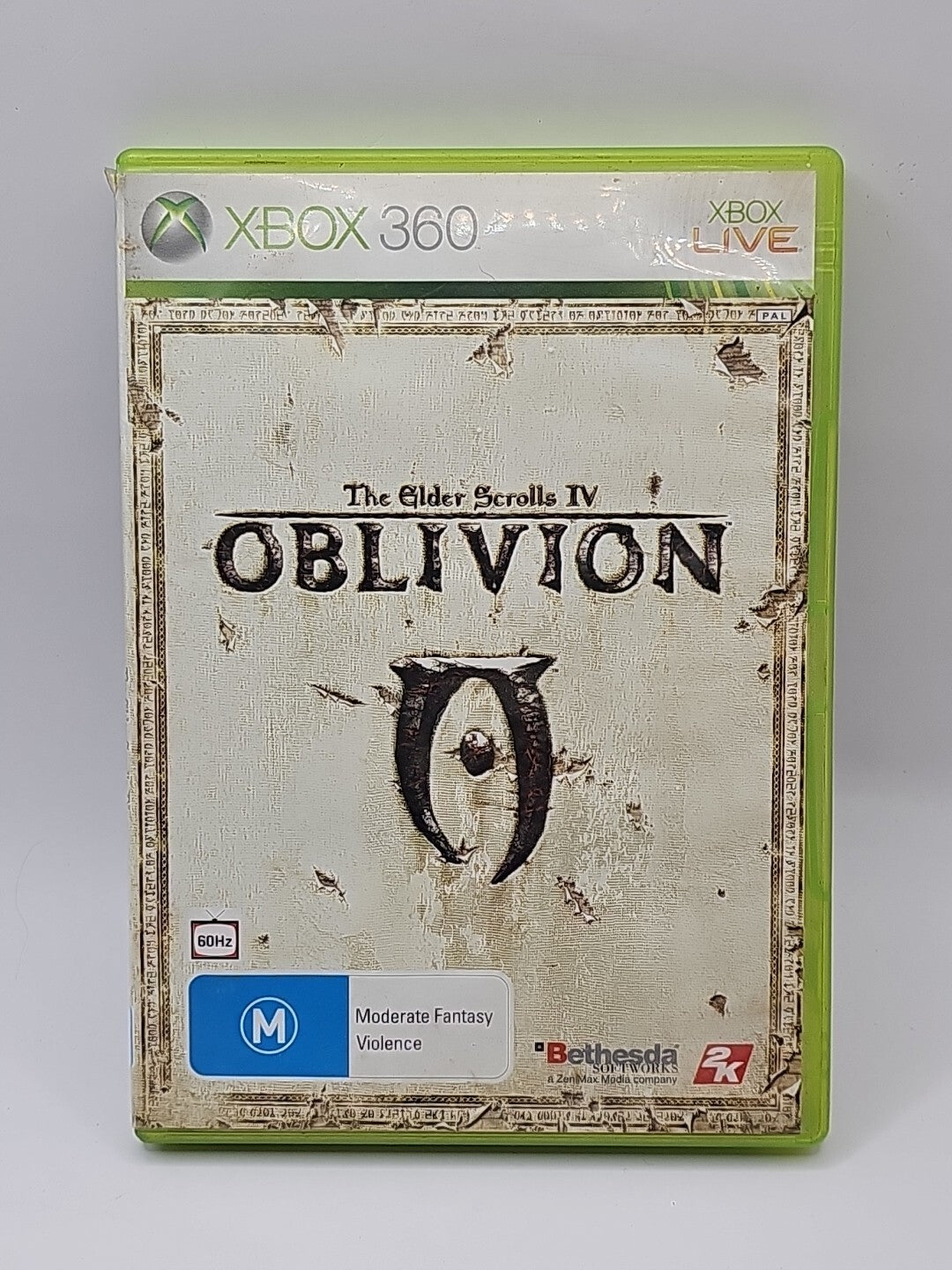 XBOX 360 - The Elder Scrolls IV: Oblivion - Fantasy RPG - 2006 Game Retro Exchange Australia