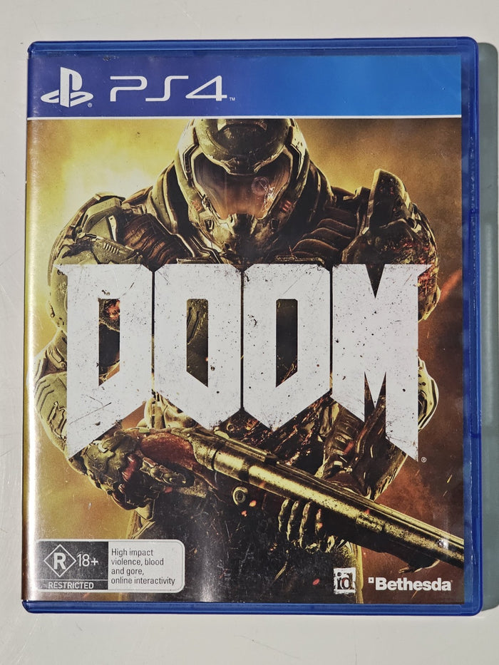 Sony PlayStation 4 Game - Doom | Retro Exchange