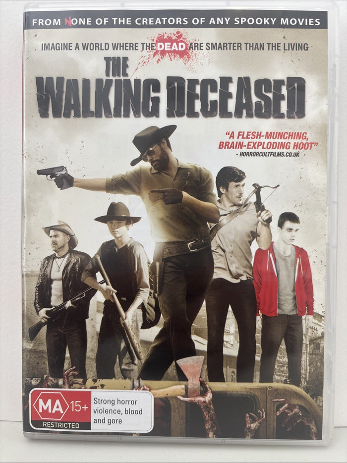 The Walking Deceased DVD - Horror Region 4 | Retro Exchange