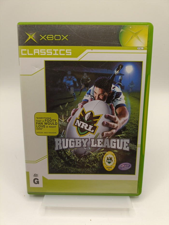 NRL Rugby League Xbox Original PAL Complete With Manual Free Post | Retro Exchange