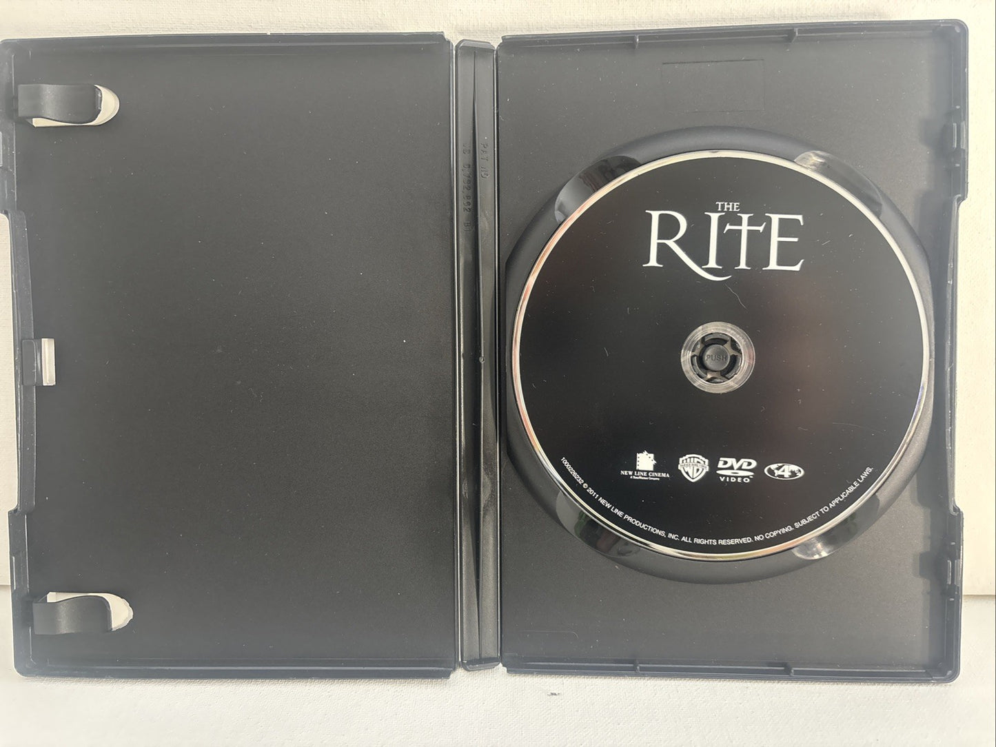 The Rite (DVD, 2011) Horror Region 4 Ex Rental DVD RetroExchange Australia