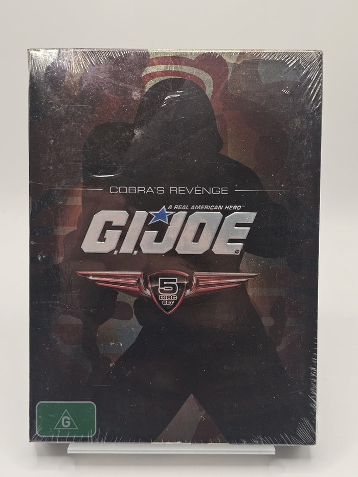 G.I. Joe: Cobra's Revenge – Limited Edition 5 Disc DVD Set – NEW SEALED | Retro Exchange