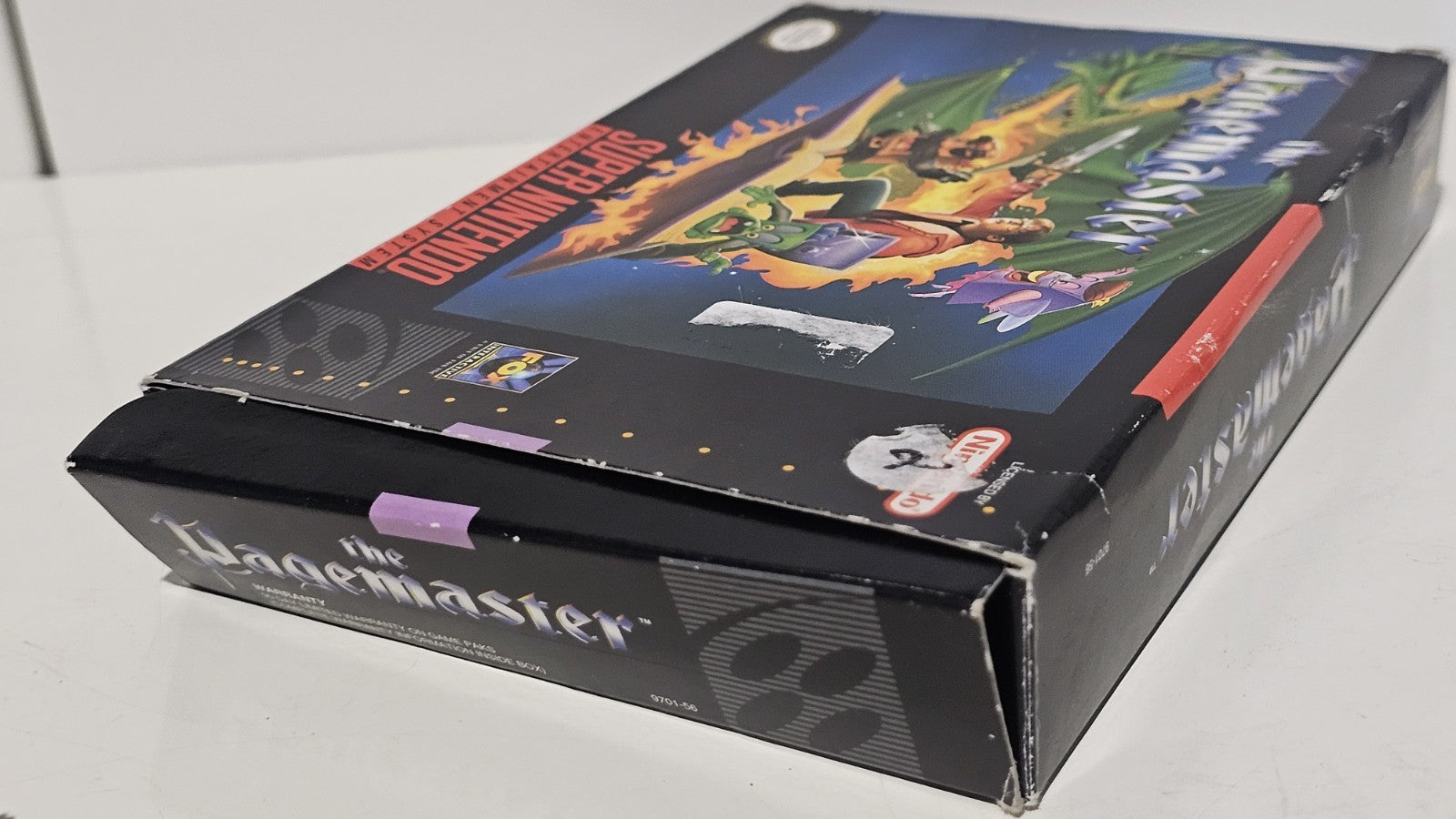 Super Nintendo Game - The Pagemaster (Complete In Box) US Version (No Manual) Retro Exchange Australia