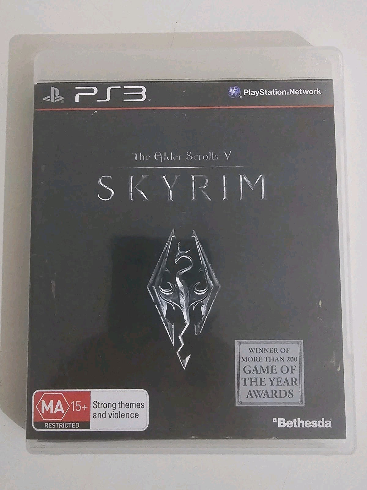 The Elder Scrolls V Skyrim - PS3 PlayStation 3 With Map & Manual PlayStation 3 PS3 Game Retro Exchange Australia